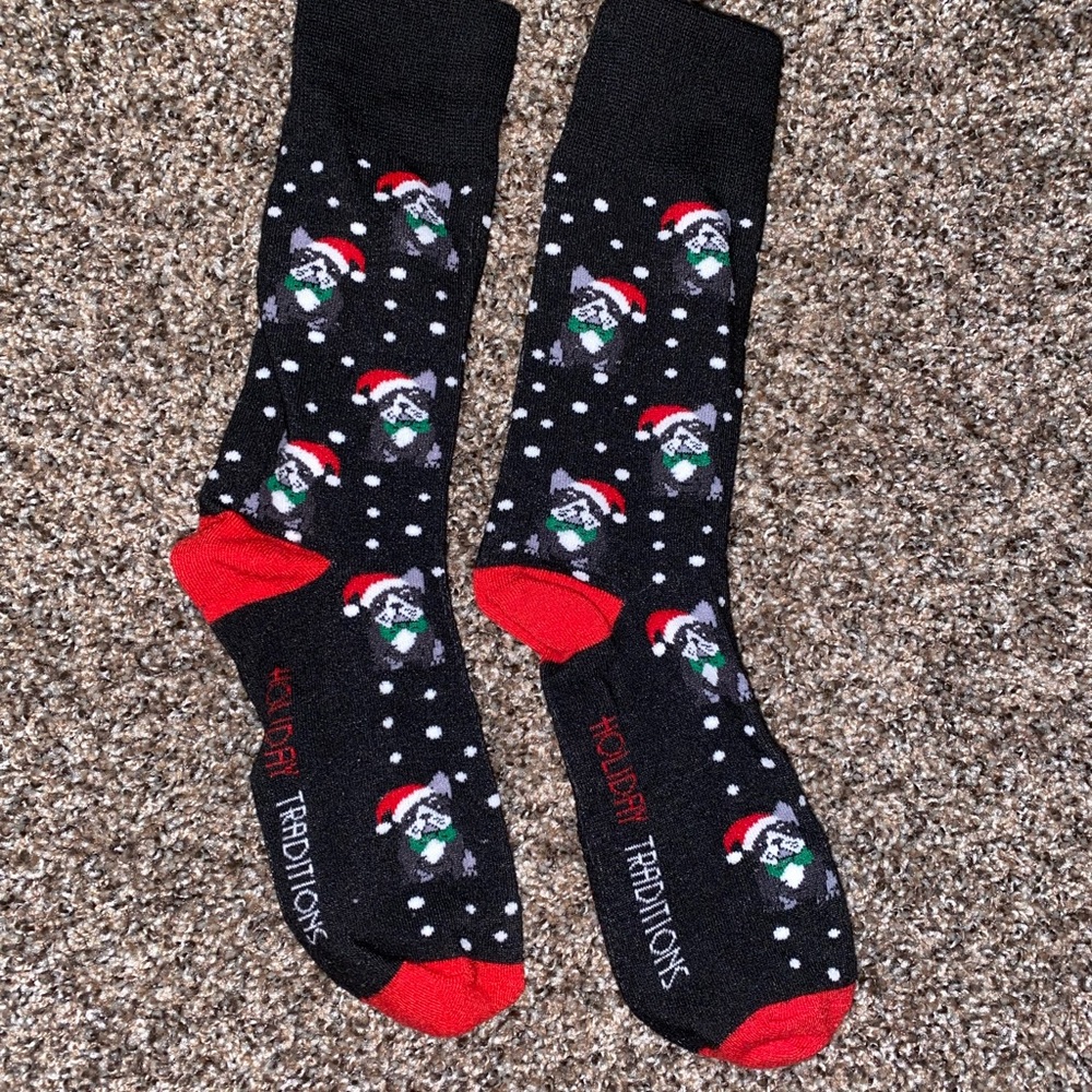 Holiday dog socks 🎄🐶🧦